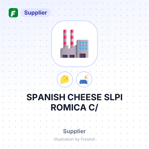SPANISH CHEESE SLPI ROMICA C/ – summary card, no photo uploaded yet