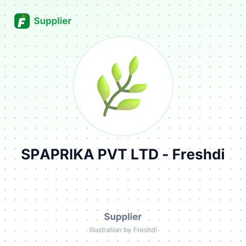 SPAPRIKA PVT LTD – summary card, no photo uploaded yet