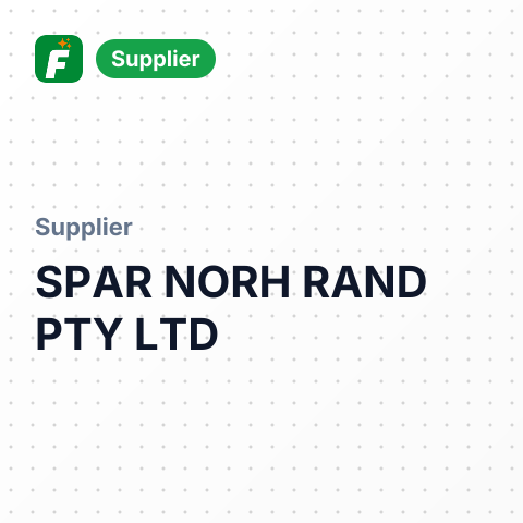 SPAR NORH RAND PTY LTD – summary card, no photo uploaded yet