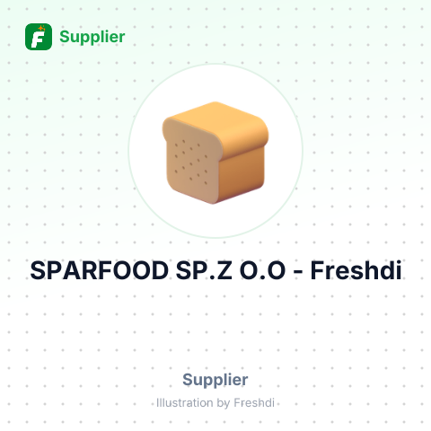SPARFOOD SP.Z O.O – summary card, no photo uploaded yet