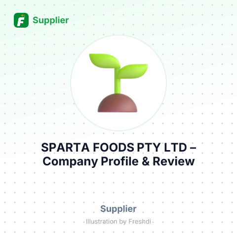 SPARTA FOODS PTY LTD – summary card, no photo uploaded yet