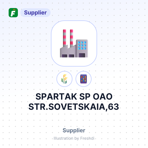 SPARTAK SP OAO STR.SOVETSKAIA,63 – summary card, no photo uploaded yet