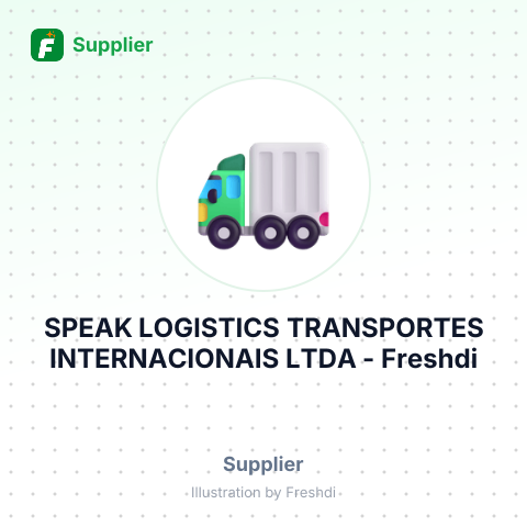 SPEAK LOGISTICS TRANSPORTES INTERNACIONAIS LTDA – summary card, no photo uploaded yet