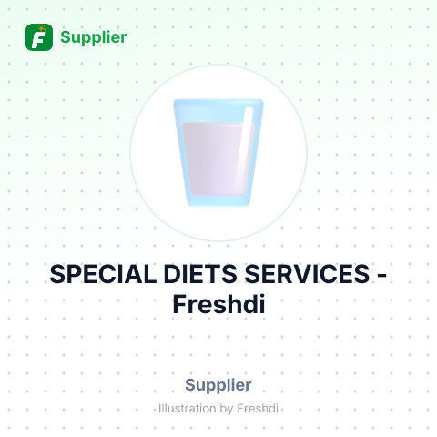 SPECIAL DIETS SERVICES – summary card, no photo uploaded yet