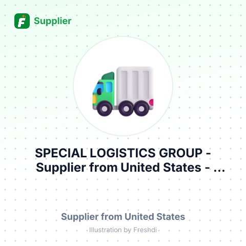 SPECIAL LOGISTICS GROUP – summary card, no photo uploaded yet