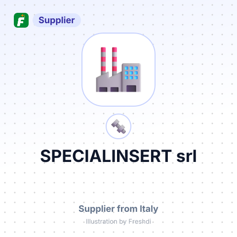 SPECIALINSERT srl – summary card, no photo uploaded yet