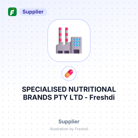 SPECIALISED NUTRITIONAL BRANDS PTY LTD – summary card, no photo uploaded yet