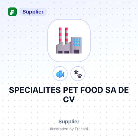 SPECIALITES PET FOOD SA DE CV – summary card, no photo uploaded yet
