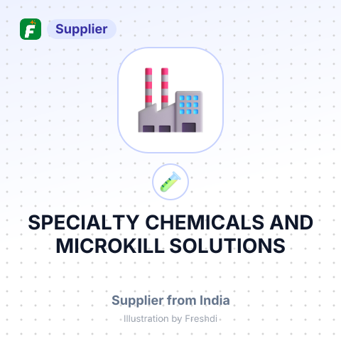 SPECIALTY CHEMICALS AND MICROKILL SOLUTIONS – summary card, no photo uploaded yet