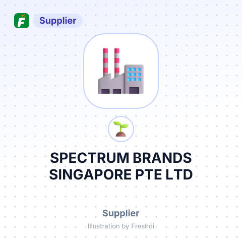 SPECTRUM BRANDS SINGAPORE PTE LTD – summary card, no photo uploaded yet
