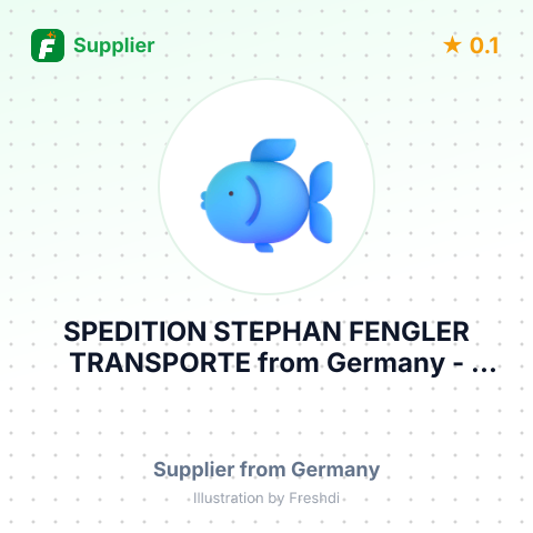 SPEDITION STEPHAN FENGLER TRANSPORTE – summary card, no photo uploaded yet
