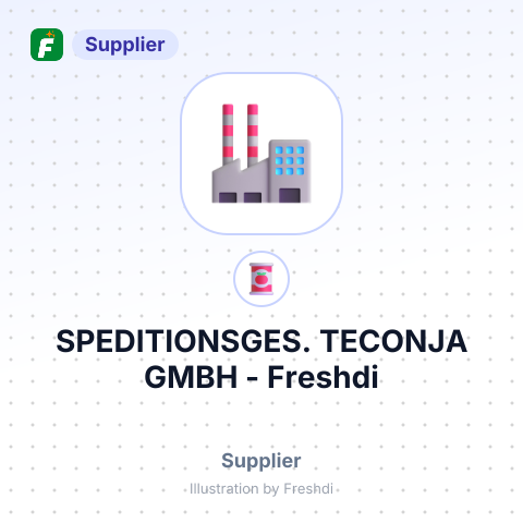 SPEDITIONSGES. TECONJA GMBH – summary card, no photo uploaded yet