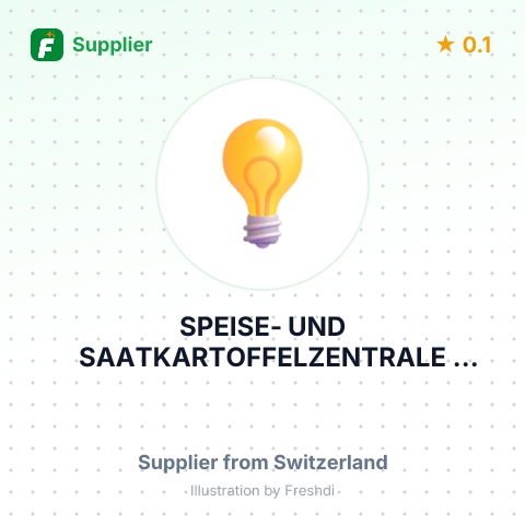 SPEISE- UND SAATKARTOFFELZENTRALE DUDINGEN A.G. (SPESAG) – summary card, no photo uploaded yet