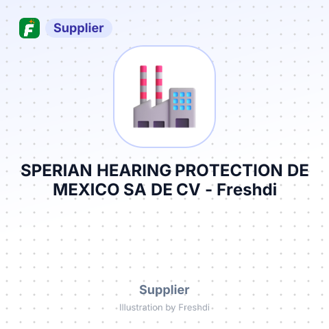 SPERIAN HEARING PROTECTION DE MEXICO SA DE CV – summary card, no photo uploaded yet