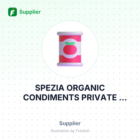 SPEZIA ORGANIC CONDIMENTS PRIVATE LIMITED – summary card, no photo uploaded yet