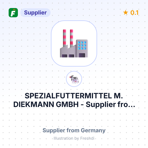 SPEZIALFUTTERMITTEL M. DIEKMANN GMBH – summary card, no photo uploaded yet