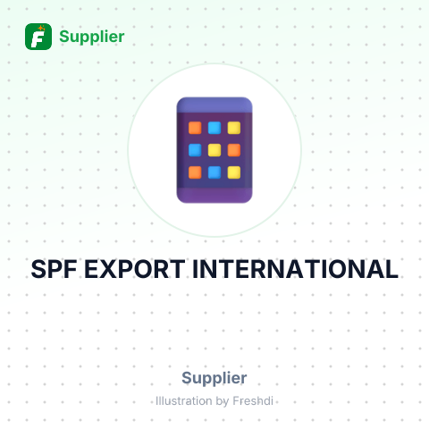 SPF EXPORT INTERNATIONAL – summary card, no photo uploaded yet