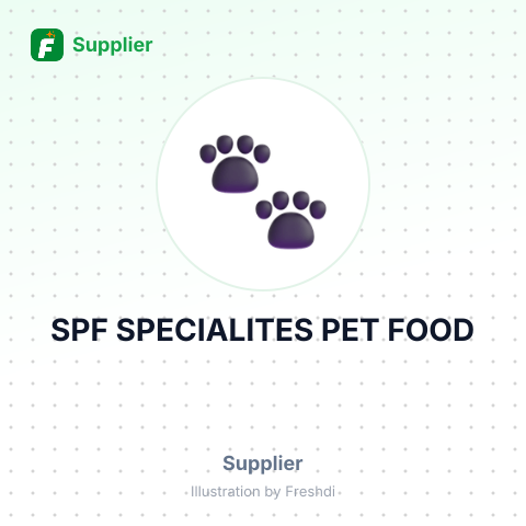 SPF SPECIALITES PET FOOD – summary card, no photo uploaded yet