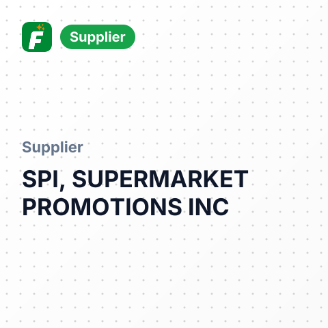 SPI, SUPERMARKET PROMOTIONS INC – summary card, no photo uploaded yet