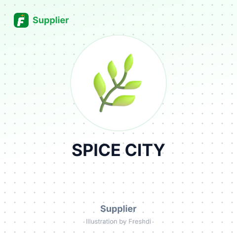 SPICE CITY – summary card, no photo uploaded yet