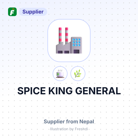 SPICE KING GENERAL – summary card, no photo uploaded yet