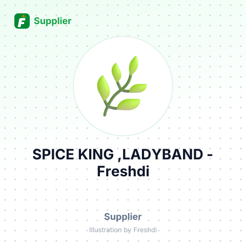 SPICE KING ,LADYBAND – summary card, no photo uploaded yet