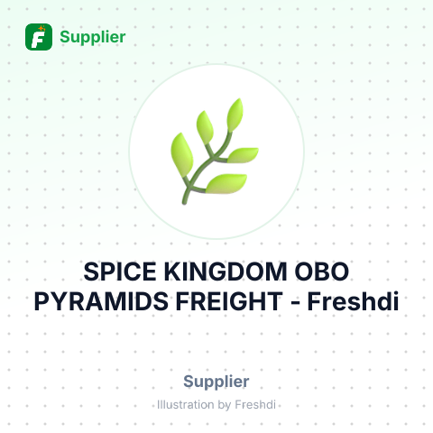 SPICE KINGDOM OBO PYRAMIDS FREIGHT – summary card, no photo uploaded yet