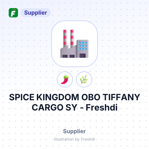 SPICE KINGDOM OBO TIFFANY CARGO SY – summary card, no photo uploaded yet