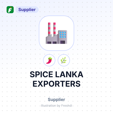 SPICE LANKA EXPORTERS – summary card, no photo uploaded yet
