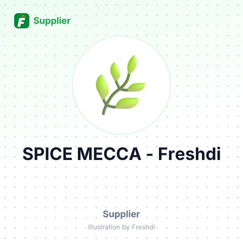 SPICE MECCA – summary card, no photo uploaded yet