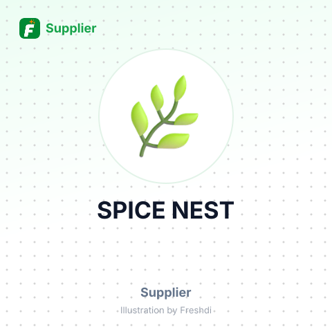 SPICE NEST – summary card, no photo uploaded yet