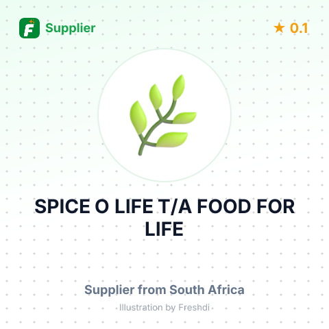 SPICE O LIFE T/A FOOD FOR LIFE – summary card, no photo uploaded yet