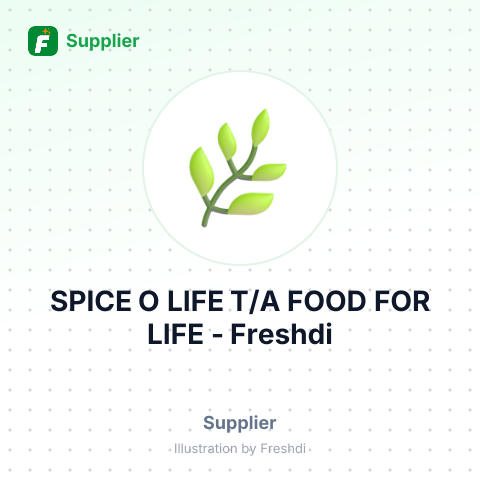 SPICE O LIFE T/A FOOD FOR LIFE – summary card, no photo uploaded yet