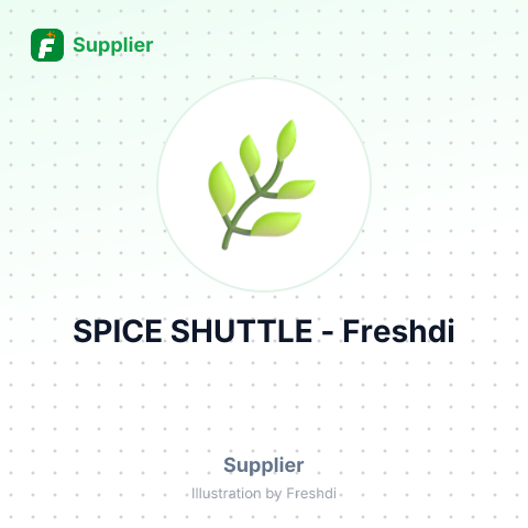 SPICE SHUTTLE – summary card, no photo uploaded yet