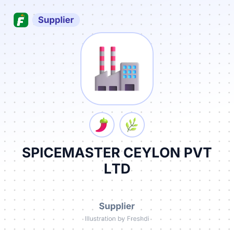 SPICEMASTER CEYLON PVT LTD – summary card, no photo uploaded yet