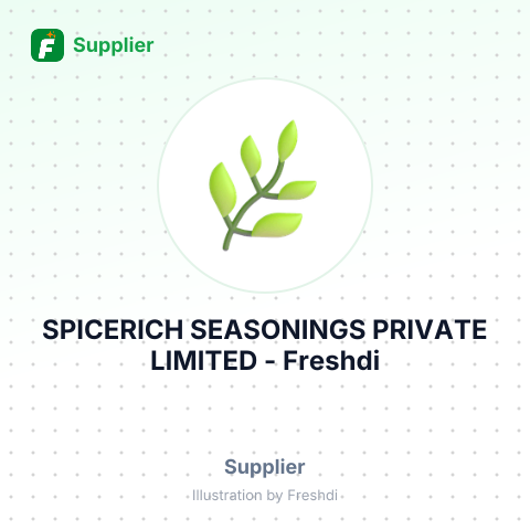 SPICERICH SEASONINGS PRIVATE LIMITED – summary card, no photo uploaded yet