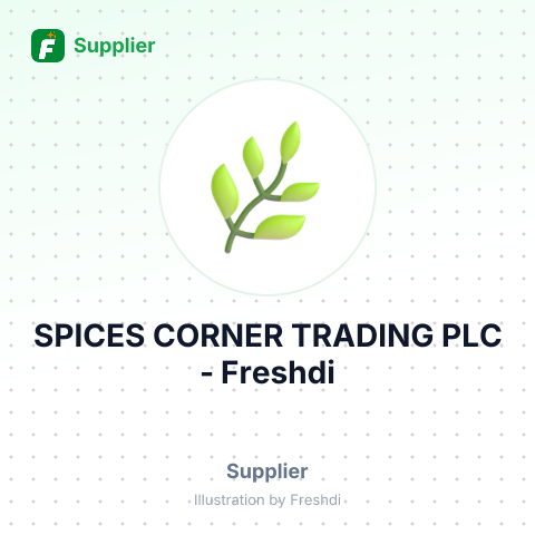 SPICES CORNER TRADING PLC – summary card, no photo uploaded yet