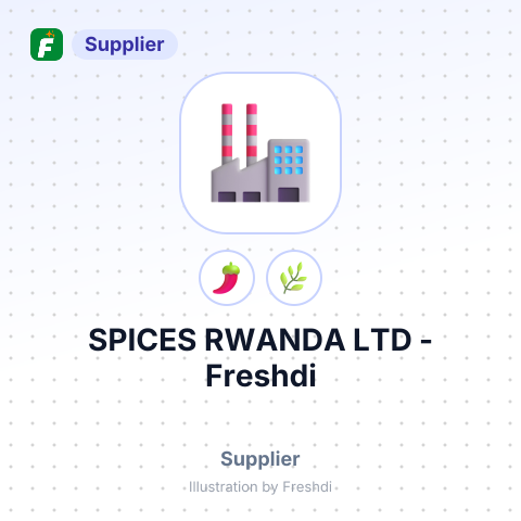 SPICES RWANDA LTD – summary card, no photo uploaded yet