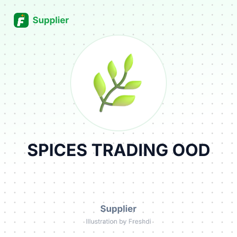 SPICES TRADING OOD – summary card, no photo uploaded yet