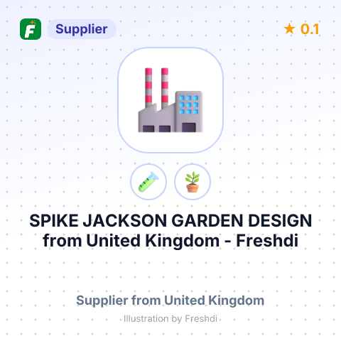 SPIKE JACKSON GARDEN DESIGN – summary card, no photo uploaded yet