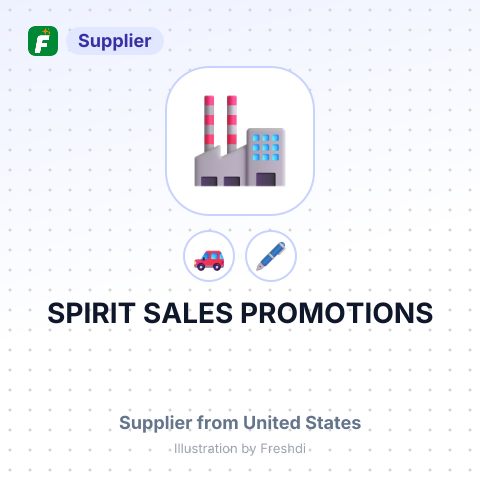 SPIRIT SALES PROMOTIONS – summary card, no photo uploaded yet