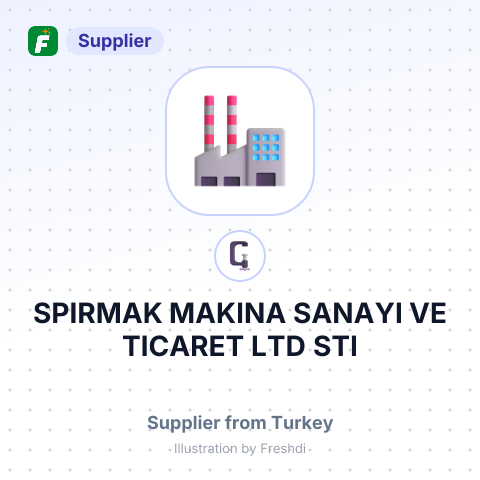 SPIRMAK MAKINA SANAYI VE TICARET LTD STI – summary card, no photo uploaded yet