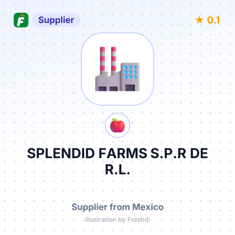 SPLENDID FARMS S.P.R DE R.L. – summary card, no photo uploaded yet