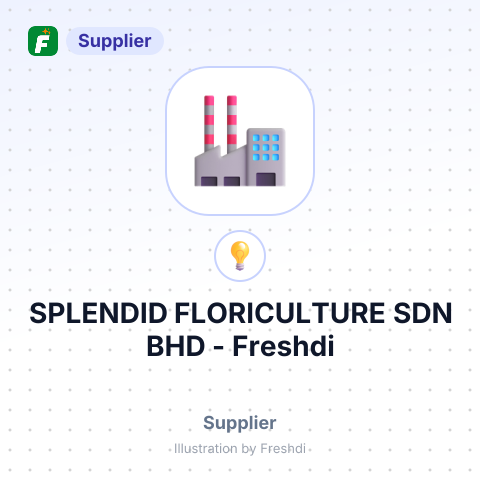 SPLENDID FLORICULTURE SDN BHD – summary card, no photo uploaded yet