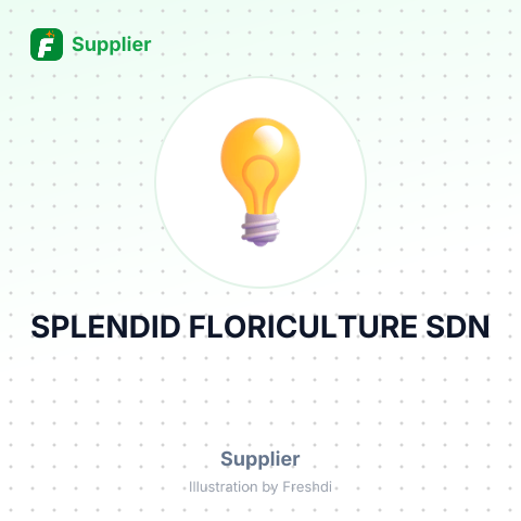 SPLENDID FLORICULTURE SDN – summary card, no photo uploaded yet