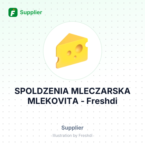 SPOLDZENIA MLECZARSKA MLEKOVITA – summary card, no photo uploaded yet