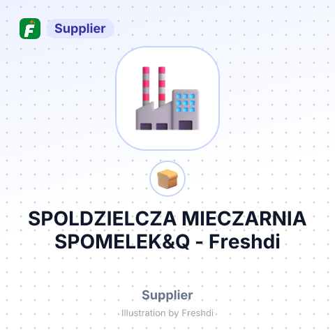 SPOLDZIELCZA MIECZARNIA SPOMELEK&Q – summary card, no photo uploaded yet