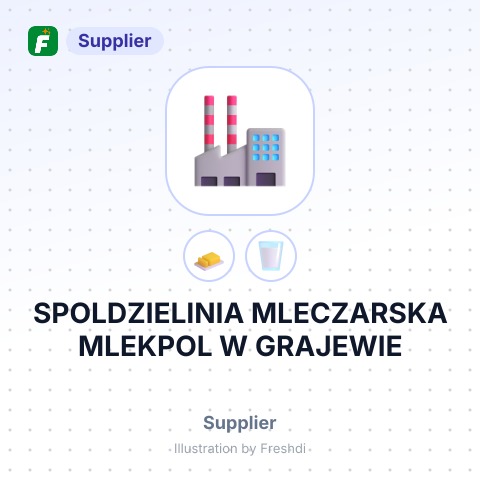 SPOLDZIELINIA MLECZARSKA MLEKPOL W GRAJEWIE – summary card, no photo uploaded yet