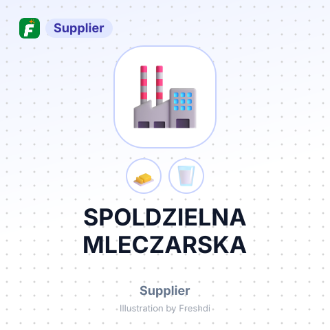 SPOLDZIELNA MLECZARSKA – summary card, no photo uploaded yet