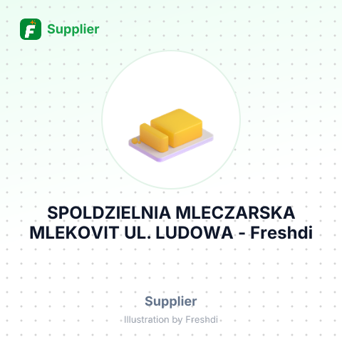 SPOLDZIELNIA MLECZARSKA MLEKOVIT UL. LUDOWA – summary card, no photo uploaded yet